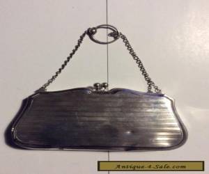 Item Henry Matthews Silver Dance Card Purse for Sale