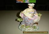 Antique large Derby porcelain figurine of the Roman Goddess Minerva.   for Sale