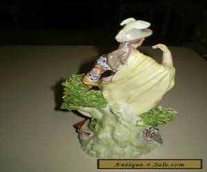 Item Antique large Derby porcelain figurine of the Roman Goddess Minerva.   for Sale