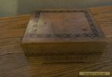 Small Pretty Wooden Box with Detail for Sale