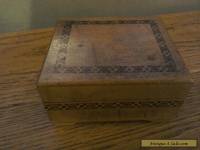 Small Pretty Wooden Box with Detail