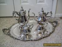 5 PC WALLACE BAROQUE TEA SET