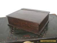 Vintage Oak bible or desk storage box