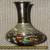 FINE JAPANESE CLOISONNE BOTTLE NECK STICK VASE for Sale