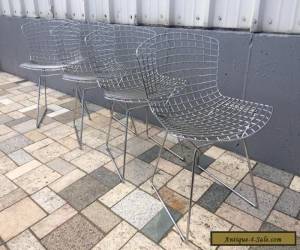 Item 4 Knoll Bertoia Wire Metal Chairs Chrome Mid-Century Modern for Sale