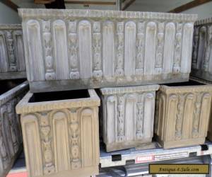 Item VINTAGE ARCHITECTURAL FRENCH GARDEN PLANTERS * U.S. GRANT HOTEL * VINTAGE LOT for Sale