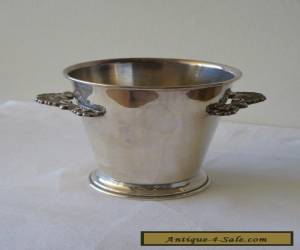 Item RARE! SMALL STUNNING ANTIQUE CRUSADER SILVERPLATE ICE BUCKET!  for Sale