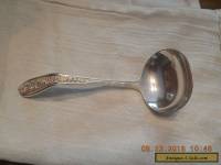 VTG. Stieff Corsage Sterling Silver Gravy Ladle  6 1/8"