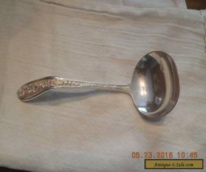 VTG. Stieff Corsage Sterling Silver Gravy Ladle  6 1/8" for Sale