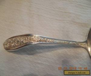 Item VTG. Stieff Corsage Sterling Silver Gravy Ladle  6 1/8" for Sale