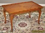 *ATTRACTIVE VINTAGE LARGE WALNUT COFFEE TABLE, LONG OCCASIONAL END TABLE* for Sale