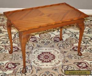 *ATTRACTIVE VINTAGE LARGE WALNUT COFFEE TABLE, LONG OCCASIONAL END TABLE* for Sale