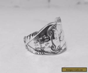 Item STERLING SILVER spoon ring GETTYBURG. PA, by ALVIN for Sale