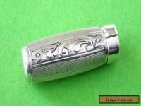 Antique solid silver LIPSTICK 835 - Art Deco