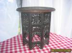 Antique Teakwood side table Hand Carved for Sale