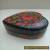 VINTAGE WOODEN LACQUERED HEART SHAPED TRINKET BOX for Sale