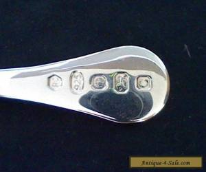 Solid silver spoon for Sale