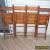 Vintage Wooden Oak Folding Chairs set of 4 for Sale