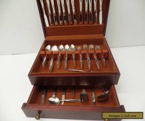 Item Oneida Community Silverplate 85pc w/Box Silverware Set Flatware for Sale