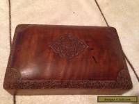 Vintage, Carved Walnut Trinket Box 