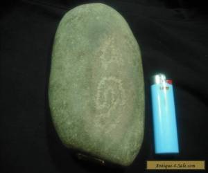 Item  Aboriginal Engraved Stone very old hand axe/adze Sydney 'Eora' old collection for Sale