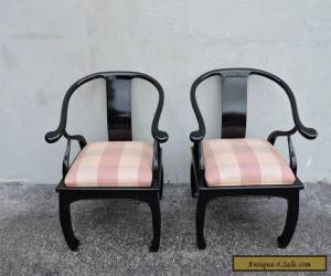 Item Pair of Mid-Century Hollywood Regency Living Room Side Chairs 6318 for Sale