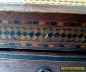 Item ANTIQUE LARGE WOODEN INLAID BOX for Sale