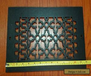 Item REGGIO HEAVY CAST IRON HEAT REGISTER GRATE  #814 UC for Sale