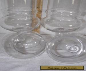 Item 2 Vintage Large Glass 15.5" Apothecary Candy Show Jars for Sale