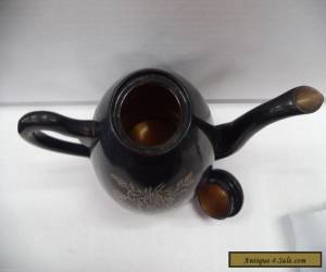 Item Antique Foochow China Black Lacquer Teapot for Sale