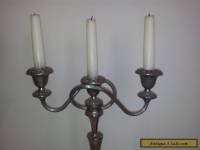 Vintage Silver Plate Viners of Sheffield  Candelabra / Candle Holder