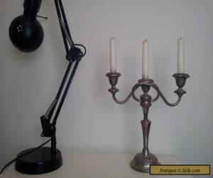 Item Vintage Silver Plate Viners of Sheffield  Candelabra / Candle Holder for Sale