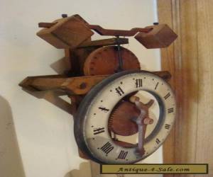 Item Special wooden Swiss Wall Clock "Buco 1320" in original box for Sale