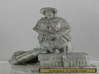 Very Fine 1978  People Of Colonial Australia Solid Pewter Figurine Hallmarked