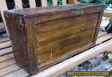 Vintage Wooden First Aid Box 1937 Pre-War for Sale