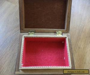 Item  vintage inlaid  wooden box for Sale