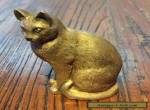 Antique Silver Cat Ornament for Sale