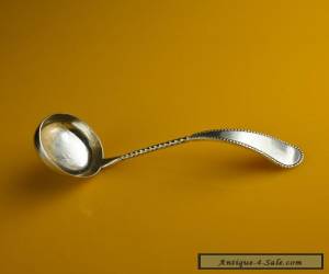 Item DUTCH Sterling Silver Gravy Ladle with Twisted Stem & Stands Upright  :) for Sale