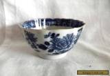 Vintage Chinese Blue and White Tea Bowl for Sale