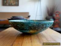  Bagni 1960's Sea Garden Italian Pottery Bowl Mid Century Bitossi Raymor