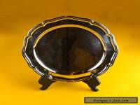 Circular Solid Silver Austria-Hungarian Salver / Serving Tray keep or Scrap 745g