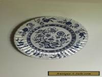 ANTIQUE BLUE NORDIC DESIGN ENGLISH WALL PLATE