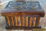 Vintage wooden secret lock box for Sale