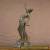 50cm TALL antique bronze marble LADY DANCER STATUE Art Deco sculpture Chiparus  for Sale