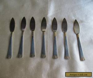 Item 7 ANTIQUE 800 SILVER & GILT PATE SERVERS/ KNIVES for Sale