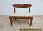 Vintage Danish modern Walnut Scoop Back Dining Room Side Desk Chair B for Sale