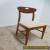 Vintage Danish modern Walnut Scoop Back Dining Room Side Desk Chair B for Sale