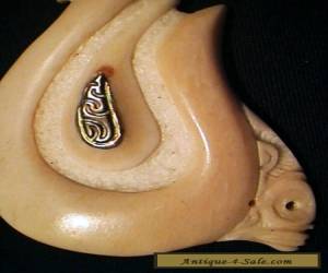 Item FINAL 24 Hour Sale...MARQUESAS TAHITI POLYNESIA BOVINE PALAOA FISH HOOK PENDANT for Sale