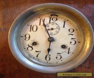 Item ANTIQUE SETH THOMAS SHIPS CLOCK WITH KEY for Sale