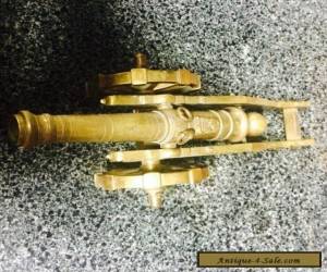 Item Brass Antique Signal Cannon for Sale